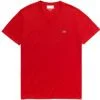 ⁦לקוסט-LACSOTE TSHIRT MEN V NECK SHORT - Red⁩ – תמונה ⁦3⁩