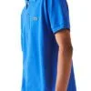 לקוסט-LACSOTE TSHIRT MEN'S POLO SHORT - Denim Blue