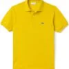⁦לקוסט-LACSOTE TSHIRT MEN'S POLO SHORT - Yellow⁩ – תמונה ⁦3⁩