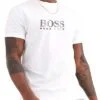 בוס-HUGO BOSS TSHIRT MEN'S SHORT - White