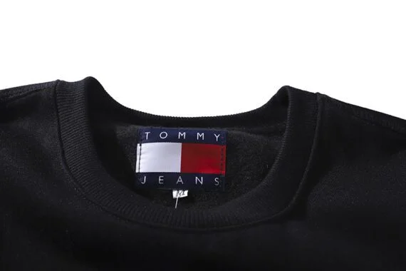 ⁦טומי הילפיגר-TOMMY SWETER MEN AND HOODIES MEN AND WOMEN - Black⁩ – תמונה ⁦7⁩