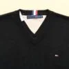 ⁦טומי הילפיגר-TOMMY TSHIRT MEN'S LONG V - Black⁩ – תמונה ⁦13⁩