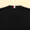 ⁦טומי הילפיגר-TOMMY TSHIRT MEN'S LONG V - Black⁩ – תמונה ⁦6⁩