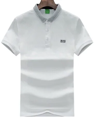 בוס-HUGO BOSS POLO TSHIRT MEN'S - Iron