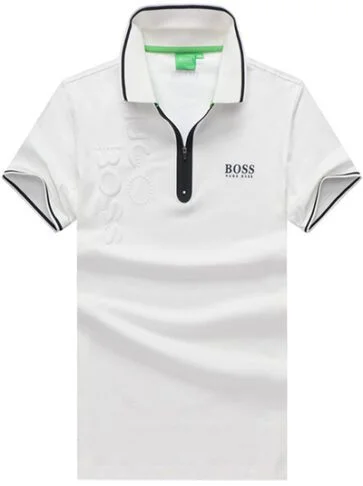 בוס-HUGO BOSS POLO TSHIRT MEN'S - White