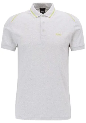 בוס-HUGO BOSS POLO TSHIRT MEN'S - White Lilac