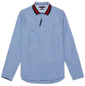 טומי הילפיגר-TOMMY BUTTON MEN'S- Echo Blue