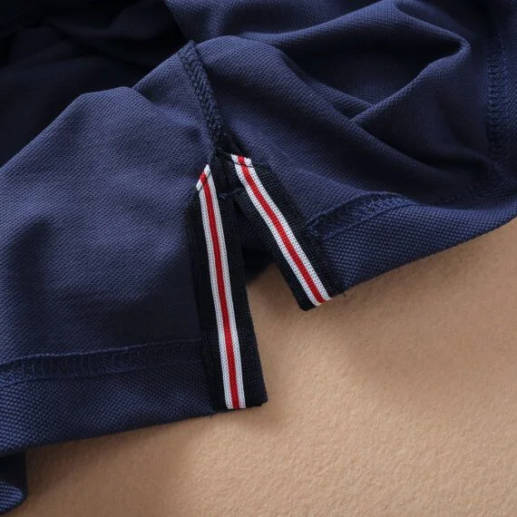 ⁦טומי הילפיגר-TOMMY POLO MEN'S TSHIRT - NAVY BLUE⁩ – תמונה ⁦11⁩