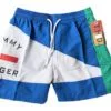 טומי הילפיגר-TOMMY SWIM MEN'S -BLUE & WHITE