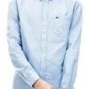 לקוסט-LACOSTE LONG MEN SHIRT - Pattens Blue