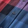 ⁦מעיל ברברי-BURBERRY BUTTON MEN - Bahama Blue Mix⁩ – תמונה ⁦6⁩