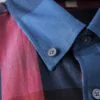 ⁦מעיל ברברי-BURBERRY BUTTON MEN - Bahama Blue Mix⁩ – תמונה ⁦8⁩