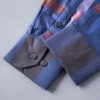 ⁦מעיל ברברי-BURBERRY BUTTON MEN - Bahama Blue Mix⁩ – תמונה ⁦11⁩