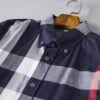⁦מעיל ברברי-BURBERRY BUTTON MEN - Blacl Mix⁩ – תמונה ⁦3⁩