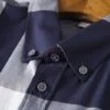 ⁦מעיל ברברי-BURBERRY BUTTON MEN - Blacl Mix⁩ – תמונה ⁦8⁩