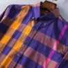 ⁦מעיל ברברי-BURBERRY BUTTON MEN - Daisy Bush Mix⁩ – תמונה ⁦3⁩