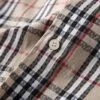 ⁦מעיל ברברי-BURBERRY BUTTON MEN - Dawn Pink Mix⁩ – תמונה ⁦9⁩