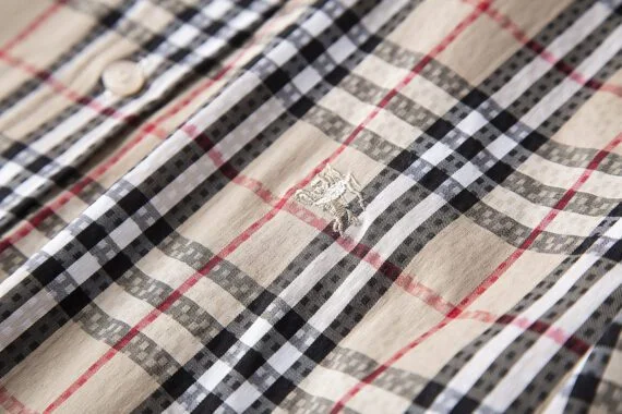 ⁦מעיל ברברי-BURBERRY BUTTON MEN - Dawn Pink Mix⁩ – תמונה ⁦10⁩