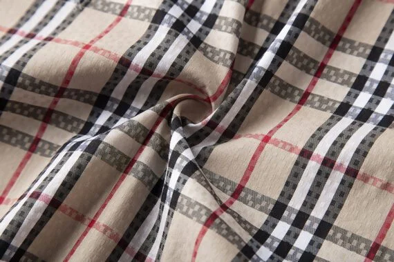 ⁦מעיל ברברי-BURBERRY BUTTON MEN - Dawn Pink Mix⁩ – תמונה ⁦6⁩