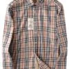 מעיל ברברי-BURBERRY BUTTON MEN - Dawn Pink Mix