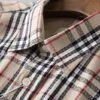⁦מעיל ברברי-BURBERRY BUTTON MEN - Dawn Pink Mix⁩ – תמונה ⁦7⁩