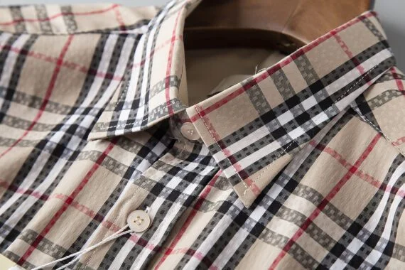 ⁦מעיל ברברי-BURBERRY BUTTON MEN - Dawn Pink Mix⁩ – תמונה ⁦7⁩