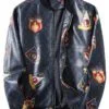 לואי ויטון-LOUIS VUITTON LEATHER JACKET MEN'S - Black Rock & Casablanca
