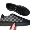 ⁦לואי ויטון - Louis Vuitton shoes - Dark Gray & Steel Grey⁩ – תמונה ⁦5⁩