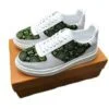 לואי ויטון - Louis Vuitton shoes - White Lilac Black & Celery