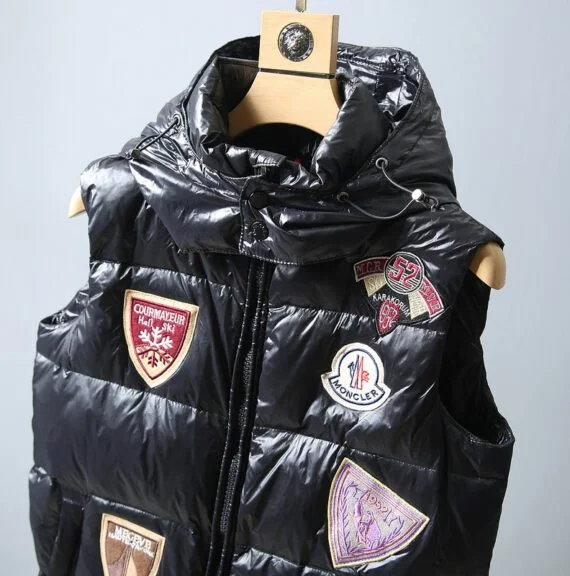 ⁦ווסט גברים ווסט-VEST MEN MONCLER - Black Russian⁩ – תמונה ⁦13⁩