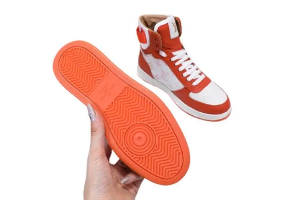⁦לואי ויטון - Louis Vuitton shoes - Flamingo & White⁩ – תמונה ⁦8⁩