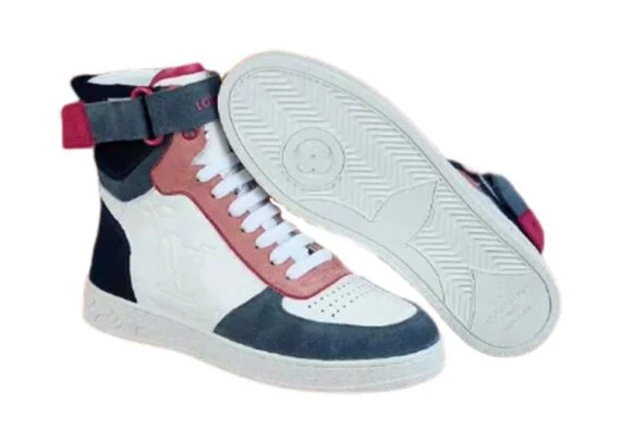 ⁦לואי ויטון - Louis Vuitton shoes - White Mix⁩ – תמונה ⁦8⁩