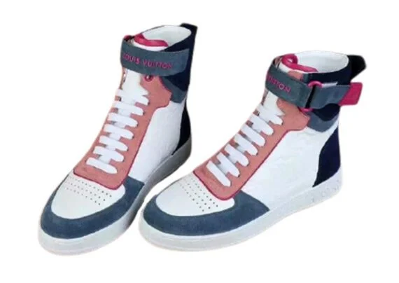 ⁦לואי ויטון - Louis Vuitton shoes - White Mix⁩ – תמונה ⁦5⁩