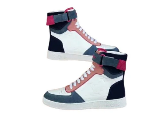 ⁦לואי ויטון - Louis Vuitton shoes - White Mix⁩ – תמונה ⁦6⁩