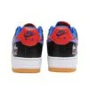 ⁦נעלי נייק -Nike Air Force 1 Low BLACK-MEDIUM PURPLE⁩ – תמונה ⁦5⁩