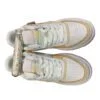 ⁦נעלי נייק -Nike Air Force 1 Low FALLOW- BLACK WHITE⁩ – תמונה ⁦2⁩