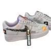 ⁦נעלי נייק -Nike Air Force 1 Low Silver⁩ – תמונה ⁦3⁩