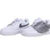 ⁦נעלי נייק -Nike Air Force 1 Low White-Spun Pearl⁩ – תמונה ⁦12⁩