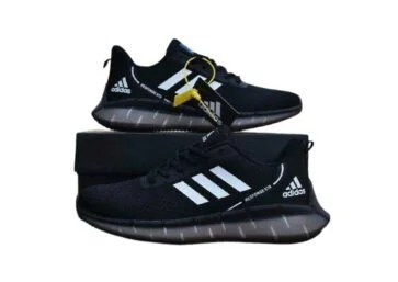 נעלי אדידס-Popcorn yards ADIDAS-Black & White