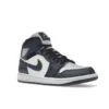 ⁦נעלי נייק אייר ג'ורדן גבוהות 1 צבע כחול לבן-Nike Air Jordan 1 High⁩ – תמונה ⁦9⁩