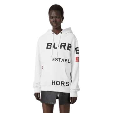 ברברי-BURBERRY WOMEN JACKET&Hoodies- White Black & Red