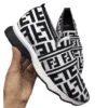 ⁦פנדי - FENDI SHOES - Black & White⁩ – תמונה ⁦3⁩