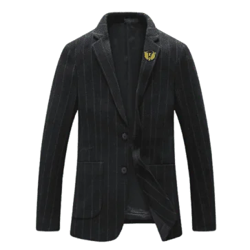 לואי ויטון-LOUIS VUITTON LEATHER JACKET MEN'S - Black Russian