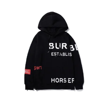 ברברי-BURBERRY WOMEN JACKET&Hoodies- Black White & Red