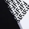 ⁦פנדי - FENDI TSHIRT MEN - Black White Combo⁩ – תמונה ⁦4⁩