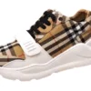 ברברי - BURBERRY SHOES - White Fallow & Black
