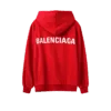 ⁦בלנסיאגה - Balenciaga Hoodies - Red & White⁩ – תמונה ⁦2⁩