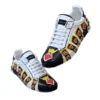 ⁦דולצ'ה וגבאנה-D&G Shoes - Black White & Red⁩ – תמונה ⁦3⁩