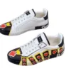 דולצ'ה וגבאנה-D&G Shoes - Black White & Red