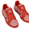 ⁦דולצ'ה וגבאנה-D&G Shoes - Red & White⁩ – תמונה ⁦2⁩